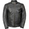 scooter vented kids leather jacket