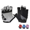 Gel Bike Half Finger Cycling Gloves Short Bicycle Biking Riding Gloves